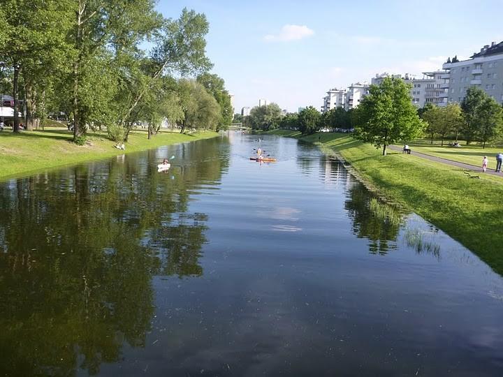 Kanałek na Kępie Potockiej