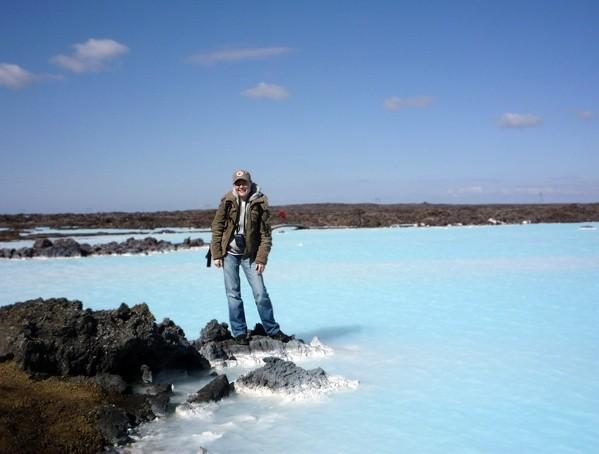 I jeszcze jedno z Blue Lagoon, Islandia