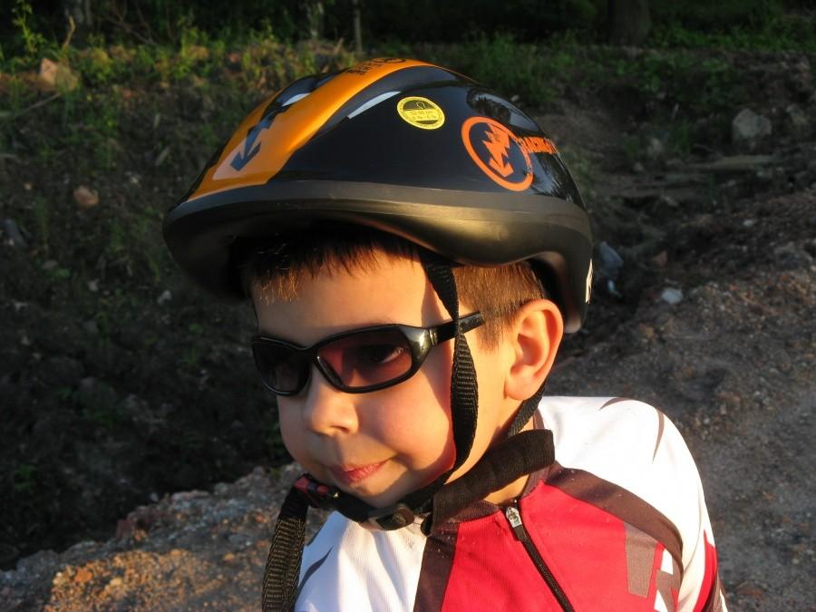 Młody biker ;-)