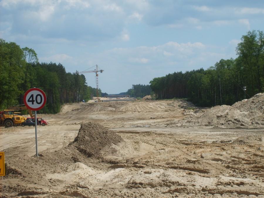 Budowa autostrady A-2 /odcinek od Nowego Tomyśla do granicy/