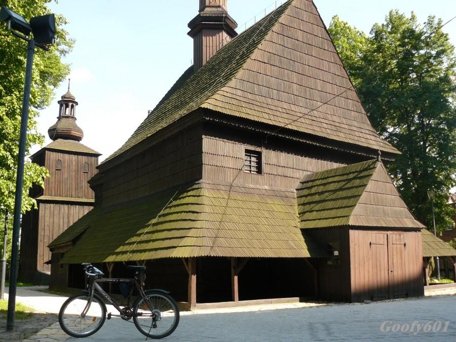 Drewniany kościółek z 1666r. w Miasteczku Śląskim