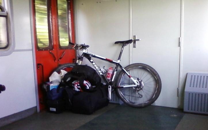 Bike w pociągu