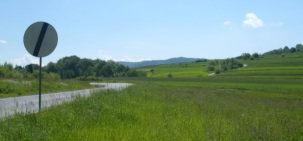 Przełęcz nad Palczą i Harbutowicami