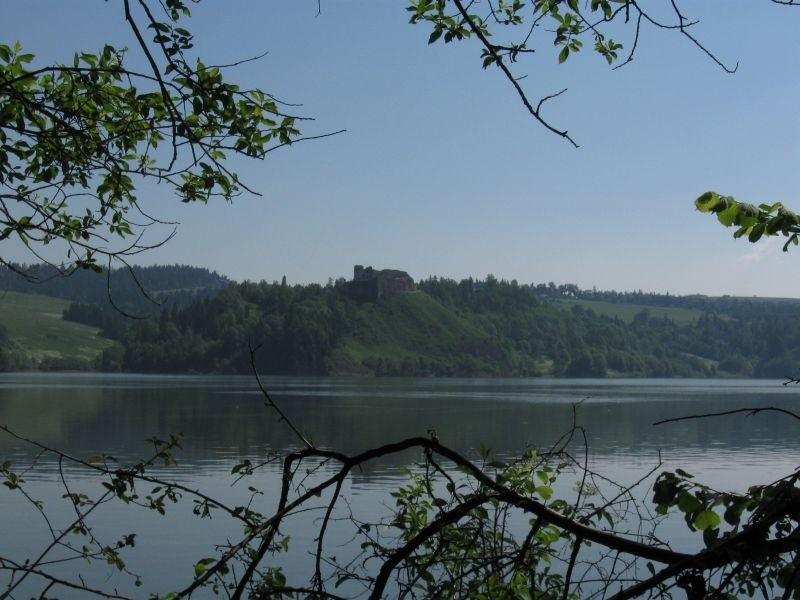 Zamek w Czorsztynie.