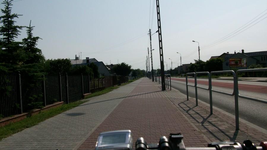 Ściezka rowerowa w Dęblinie