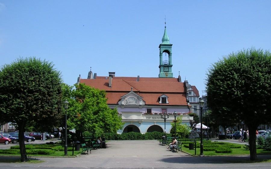 Na Rynku w Kluczborku