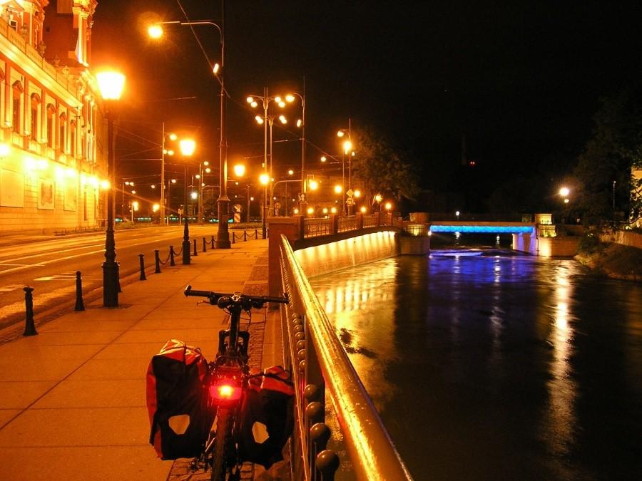 Noc we Wrocławiu jest piękna :)