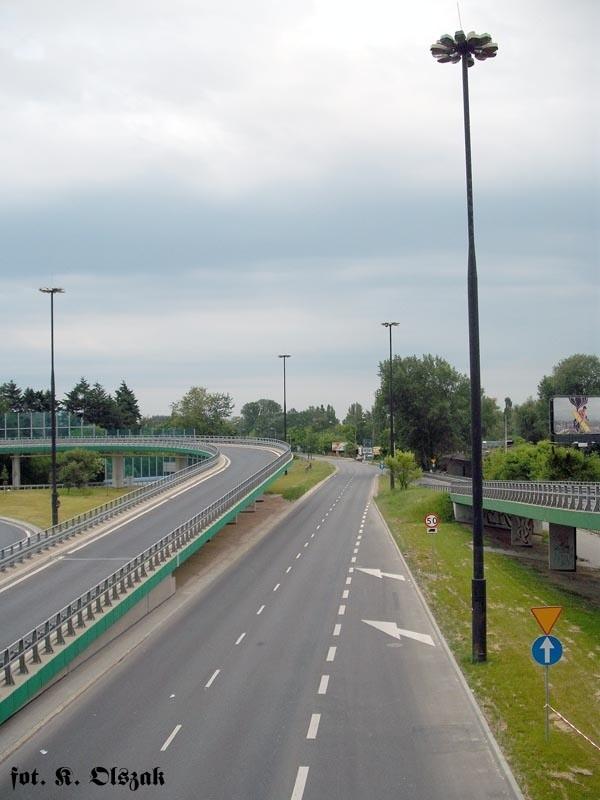 Wielka cisza, czyli zamknięty Wał Miedzeszyński