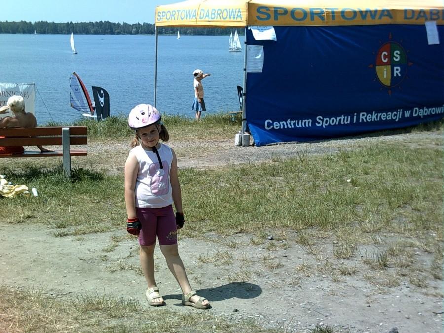 Rowerzystka Ania