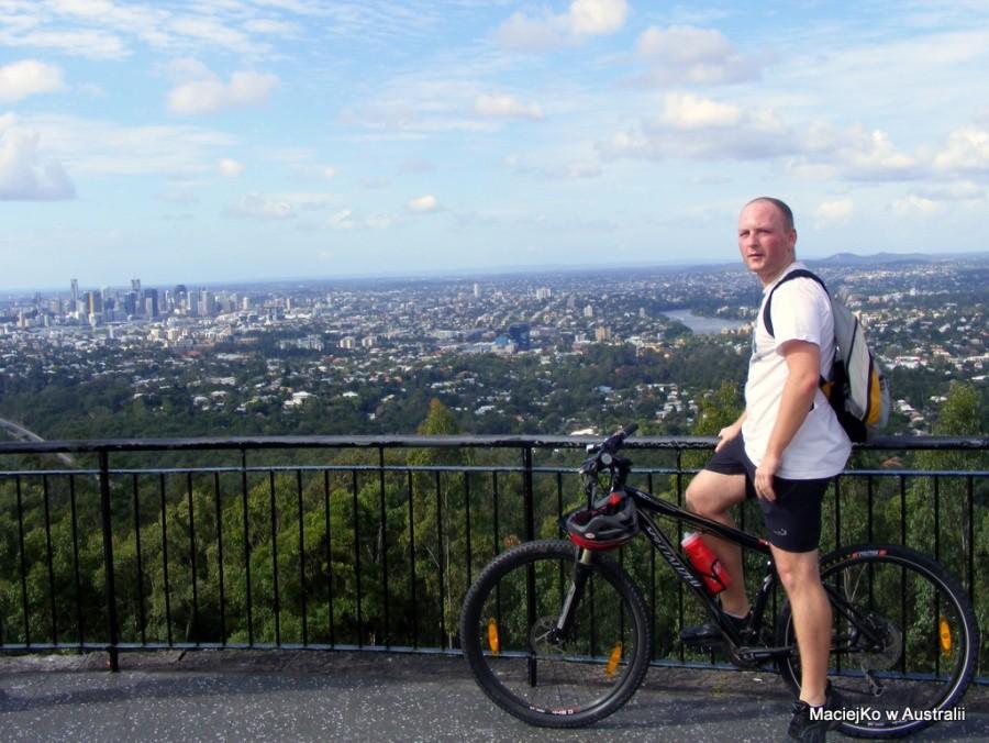 Na szczycie Mt Coot-Tha