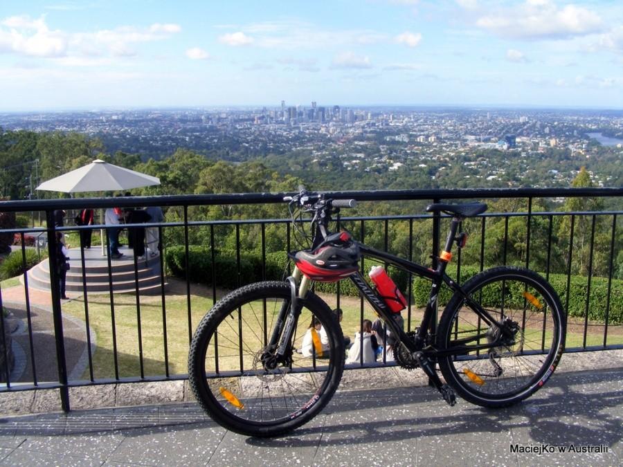 Na szczycie Mt Coot-Tha