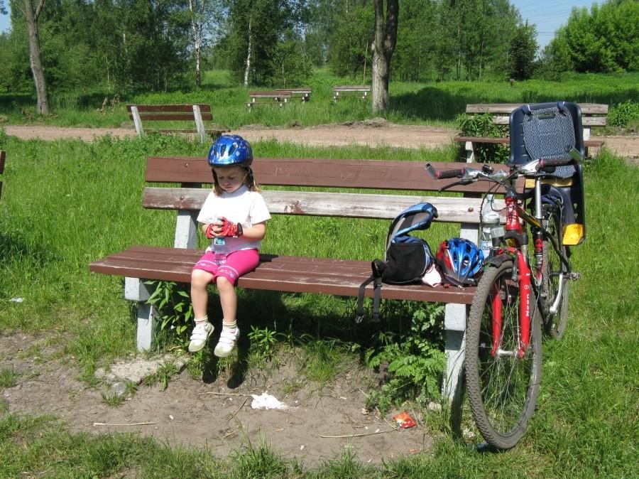 trening przed Bike Orientem