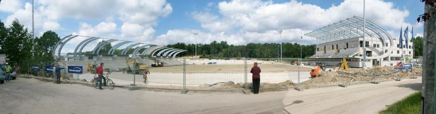 Panorama nowego stadionu