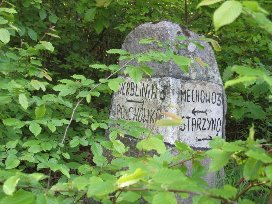 Kamienny drogowskaz