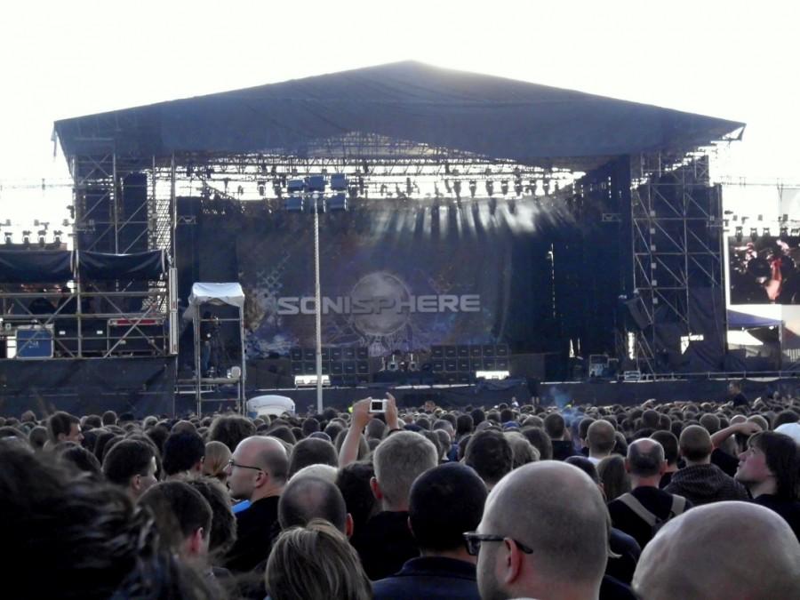 Scena z Sonisphere Festival w Warszawie.