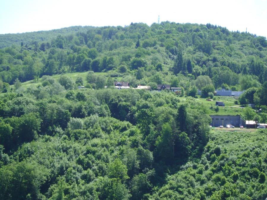 Widok z zapory solinskiej