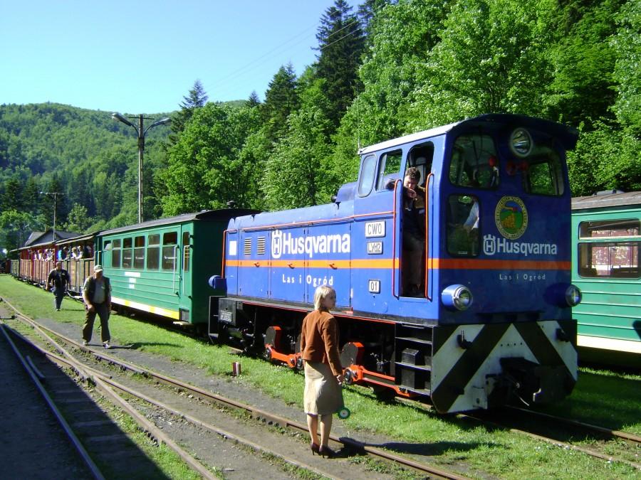 Cisna-Majdan,kolejka wąskotorowa