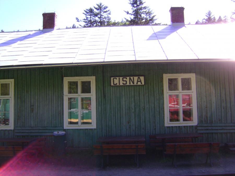 Cisna,budynek Bieszczadzkich Kolejek Leśnych