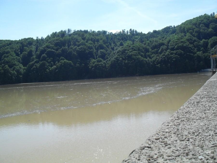 Zapora, Dunajec po ostatnich ulewach przyniósł mnóstwo śmieci