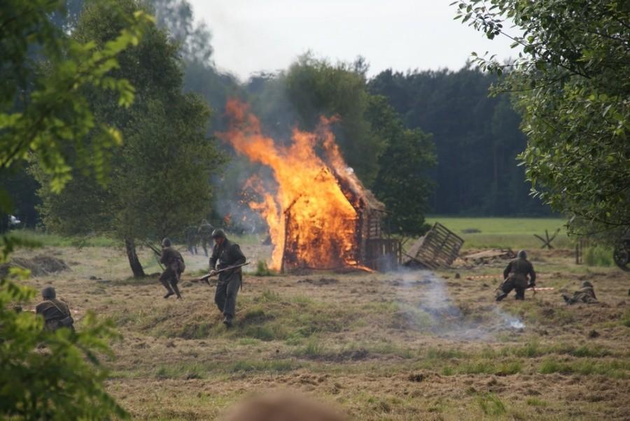 W czwartek dołączyły do nas posiłki policji i my wygoniliśmy Niemców