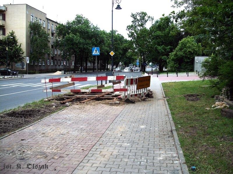 Dziura na Belwederskiej