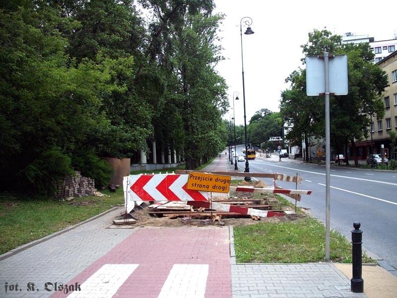 Dziura na Belwederskiej (2)