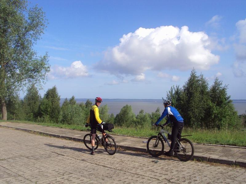 Suchacz - widok na Zalew Wiślany