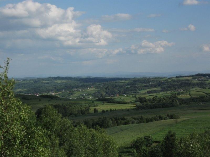 Widok z Patrii- Góry Słonne.