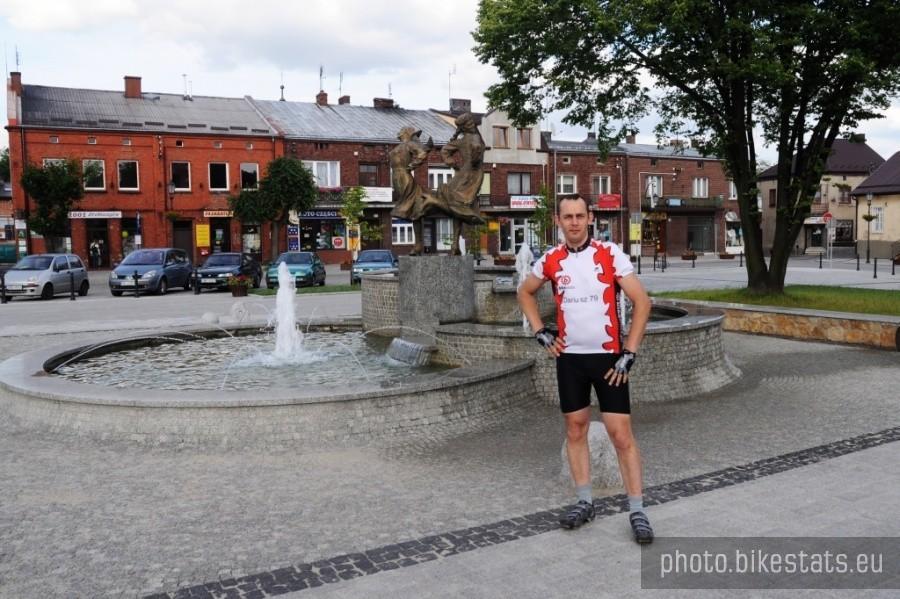 Dariusz79 i fontanna siewierska