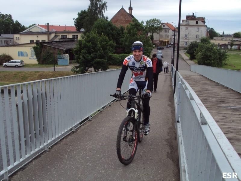 Bartek na moście.
