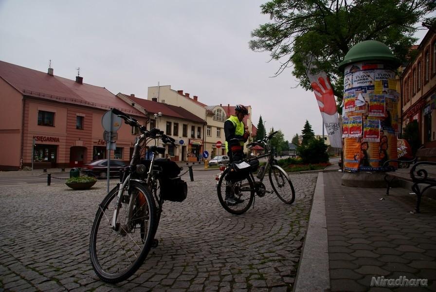 postój na rynku w Jaworznie