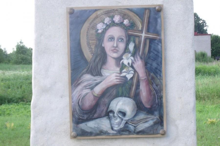 Pierwsza czaszka malowana a nie rzeźbiona.