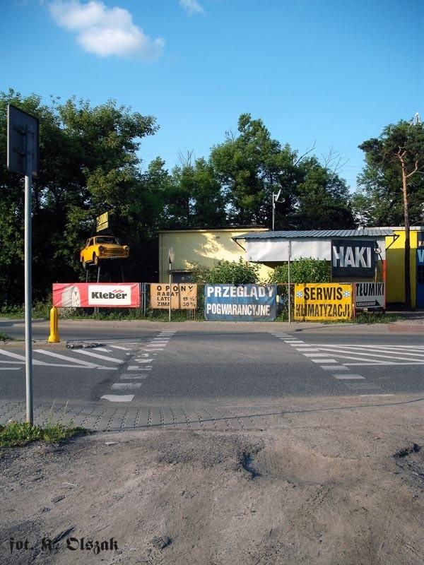 Szlak rowerowy w Wawrze
