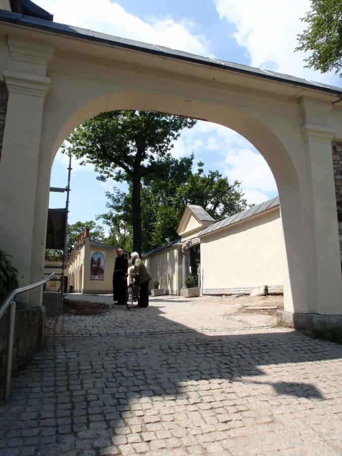 W klasztorze na Górze Św. Anny
