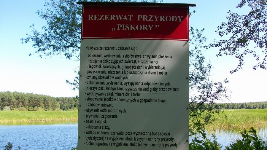 W rezerwacie Piskory...