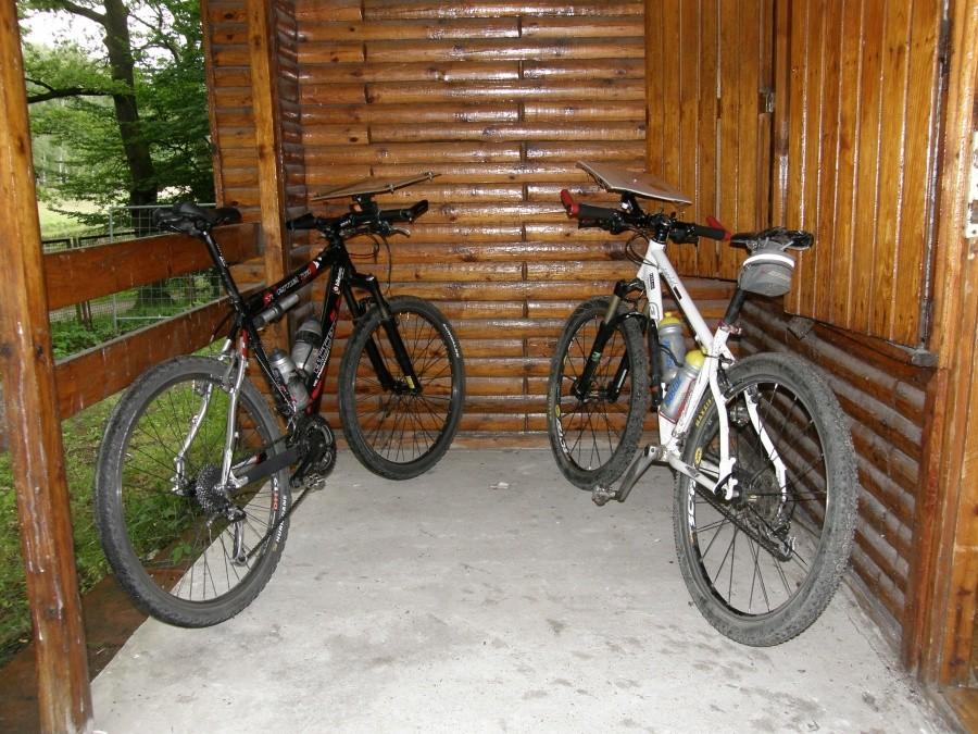 Rowerki gotowe do zdobywania PK-ów