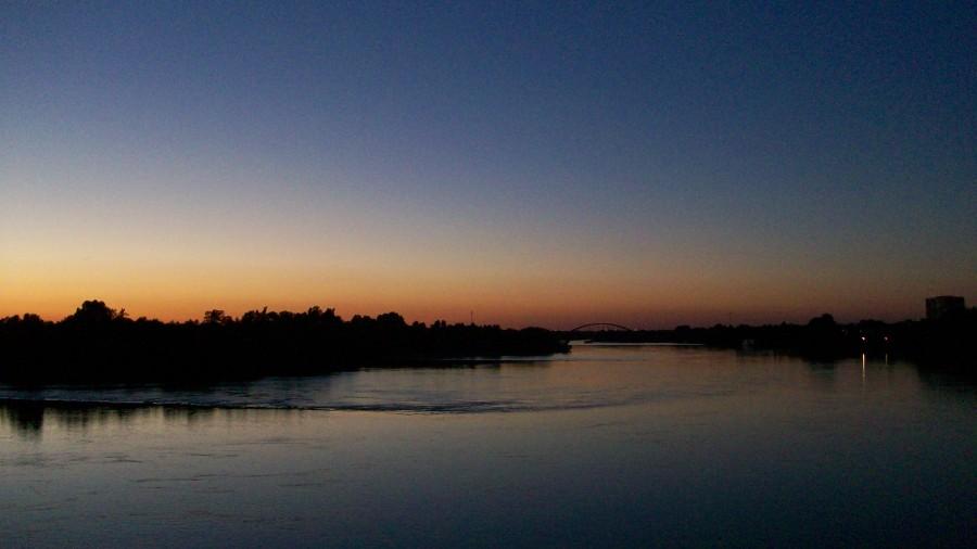 Klimatyczne zdjęcie na miasto portowe Puławy