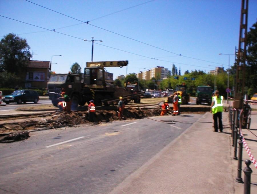 WYMIANA TORÓW NA GRUNWALDZKIEJ