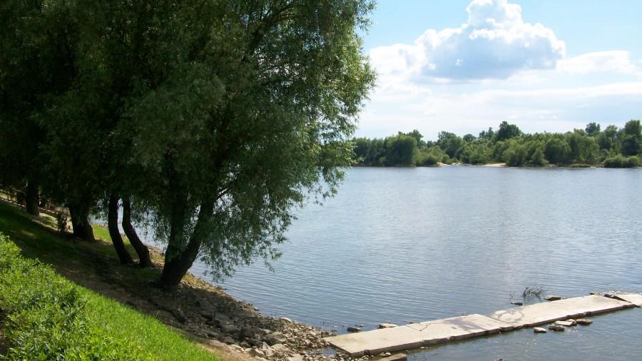 Na promenadzie w Puławach..
