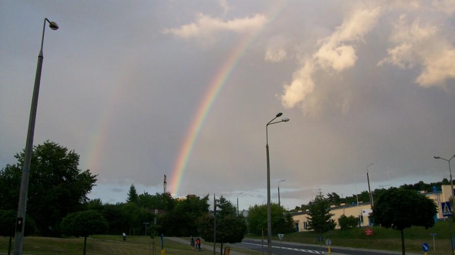 Tęcza na os Niwa
