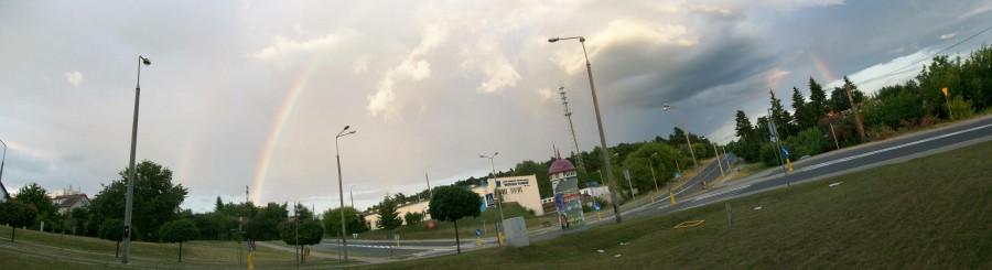Panorama tęczy
