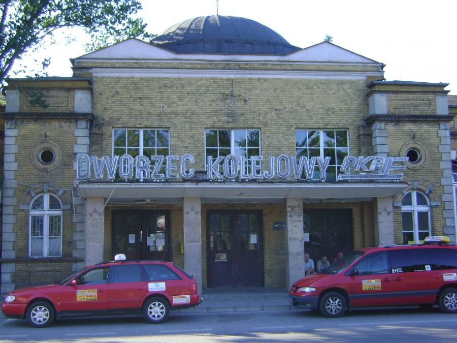 Dworzec kolejowy w Ciechocinku