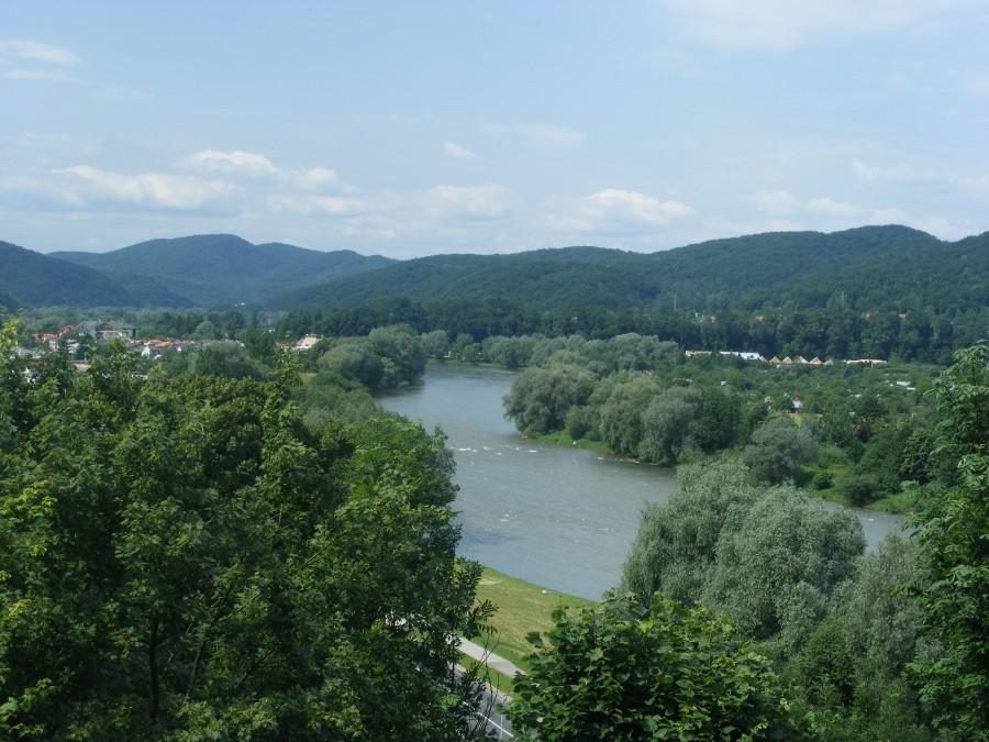 Widok z pod zamku