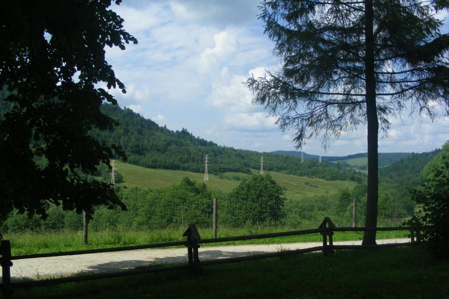Widok z pod cerkwi