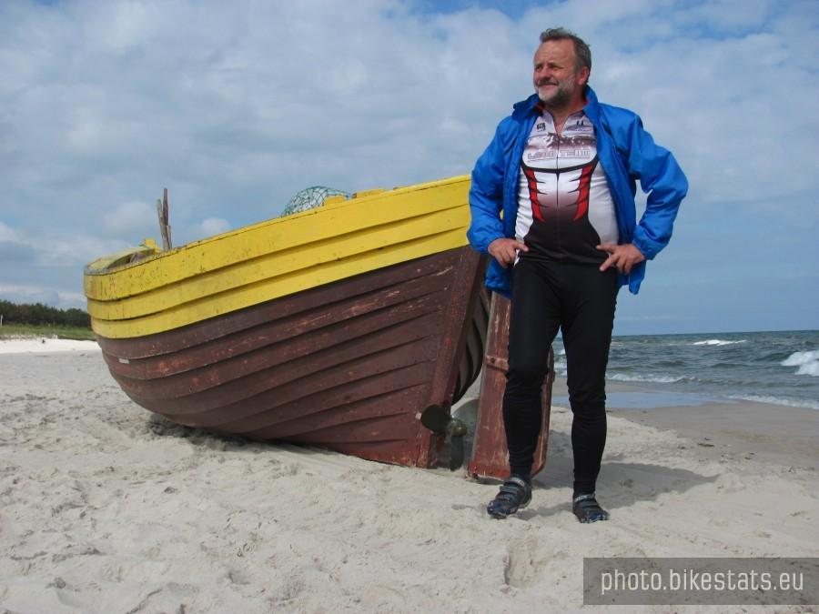 i znów na plaży w dębkach