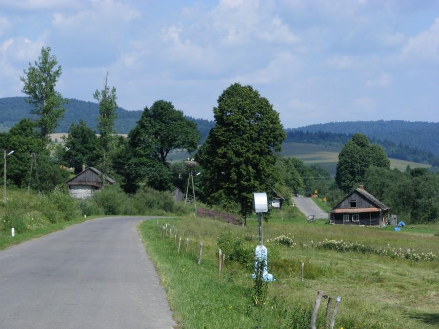 "Ogromna" wieś- wszystkie domy zmieściłem na jednym zdjęciu;P