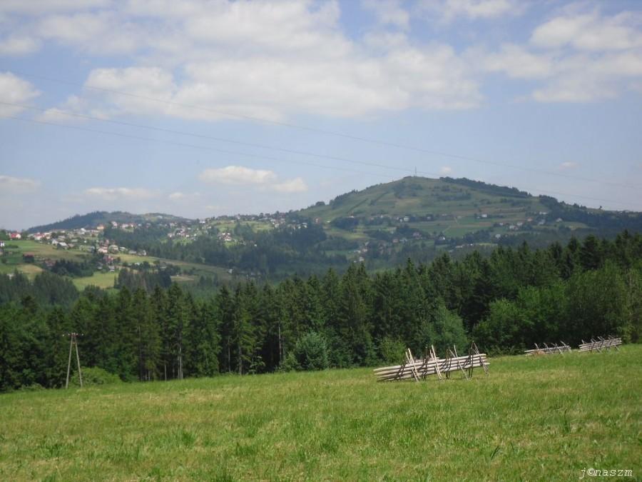 Widok na Ochodzitą z Zapasiek