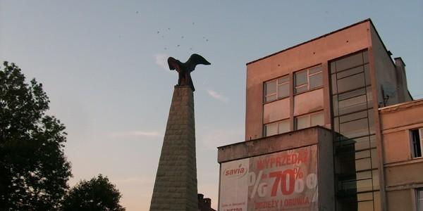 Pomnik w Żywcu