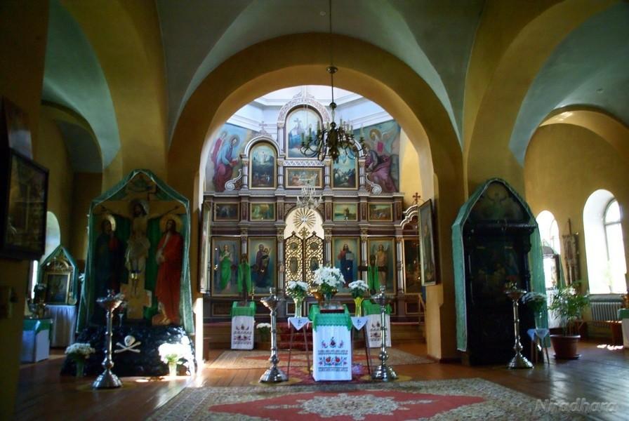 wnętrze cerkwi