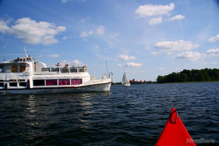 chyba nas chciał staranować